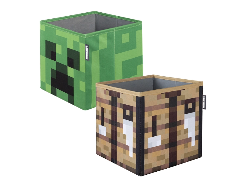 Set Aufbewahrungsboxen MINECRAFT mehrfarbig
