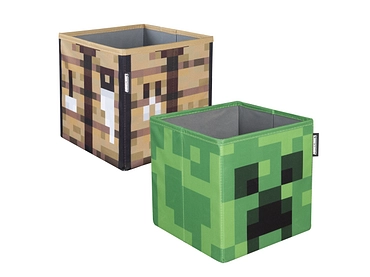 Set Aufbewahrungsboxen MINECRAFT mehrfarbig