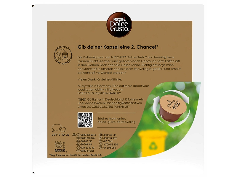 NESTLE DOLCE GUSTO Capsules à café
