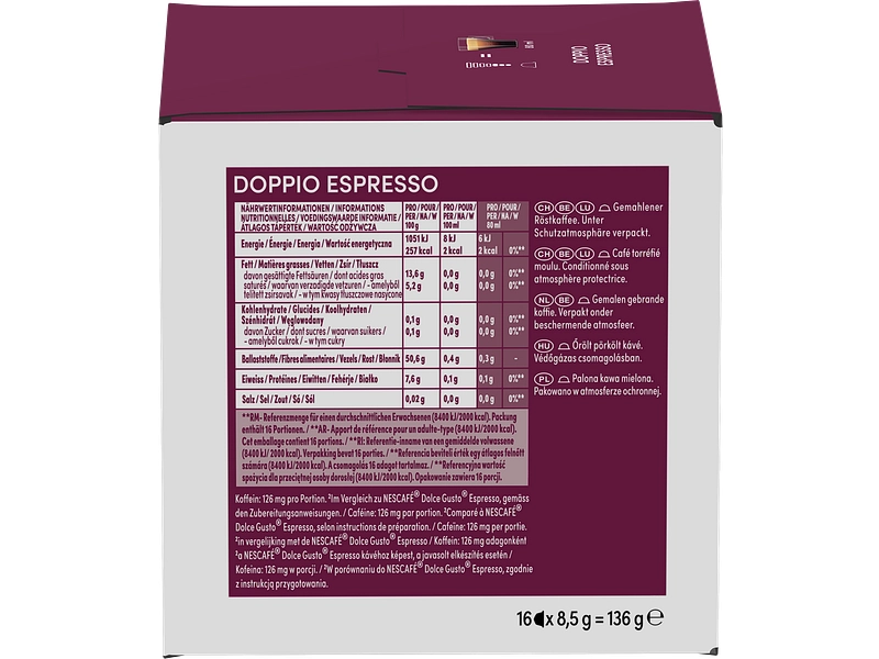 NESTLE DOLCE GUSTO Kaffeekapseln NESTLE DOLCE GUSTO Kaffeekapseln