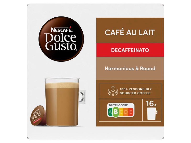NESTLE DOLCE GUSTO Capsules à café Café au lait DecafeinatoCapsules