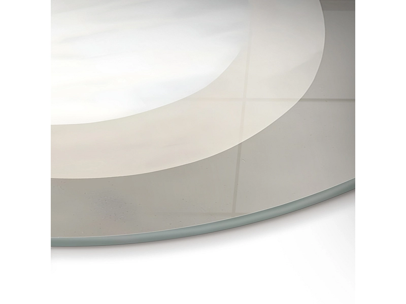 Tableau en verre PULAU 1 pièce verre blanc