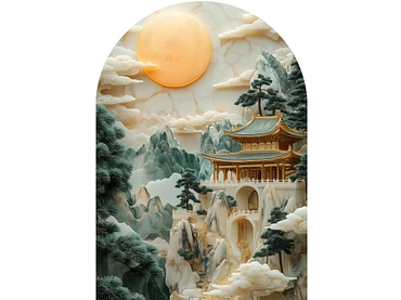 Tableau en verre JADE 1 pièce verre blanc