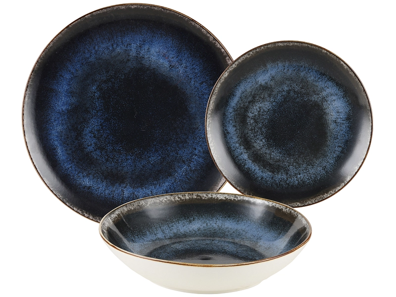 Set vaisselle COSMOS porcelaine