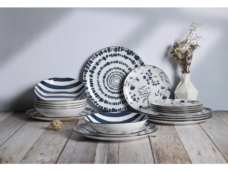 Set vaisselle MYKONOS porcelaine