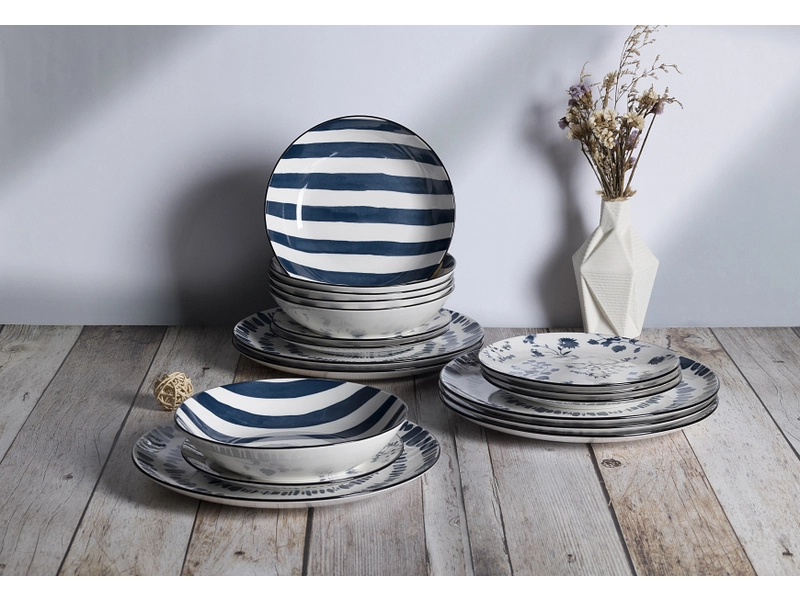 Set vaisselle MYKONOS porcelaine