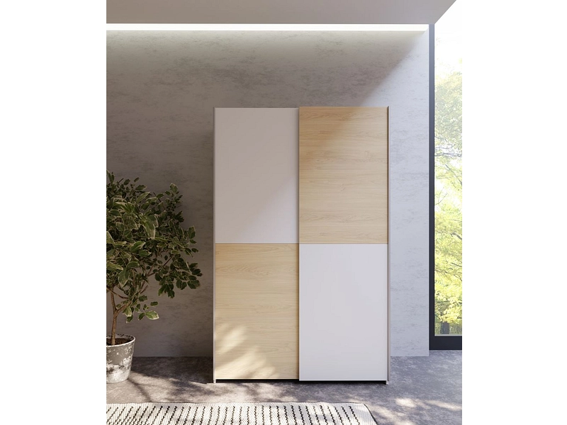Armadio ante scorrevoli PAULINE quercia