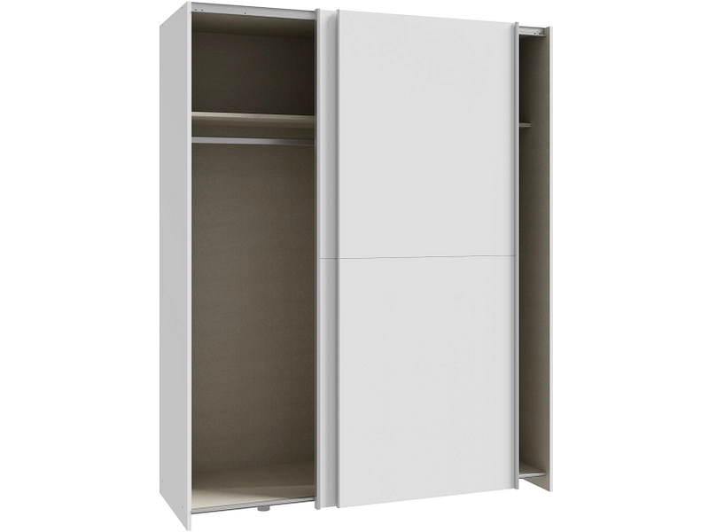 Schwebetürenschrank PAULINE alpinweiß Schwebetürenschrank PAULINE alpinweiß