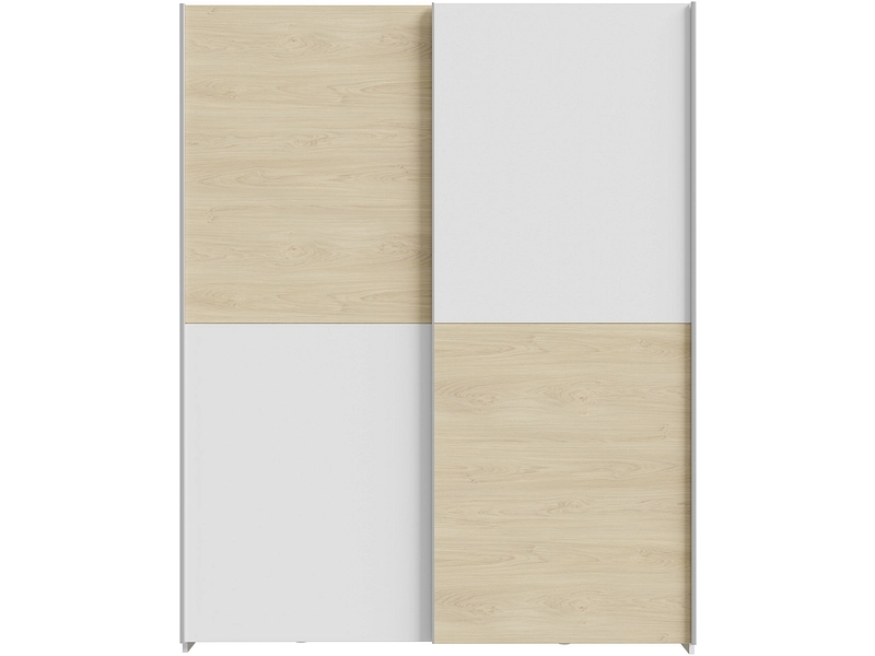 Schwebetürenschrank PAULINE eiche Schwebetürenschrank PAULINE eiche