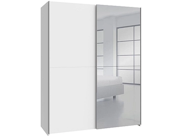 Armoire portes coulissantes PAULINE blanc