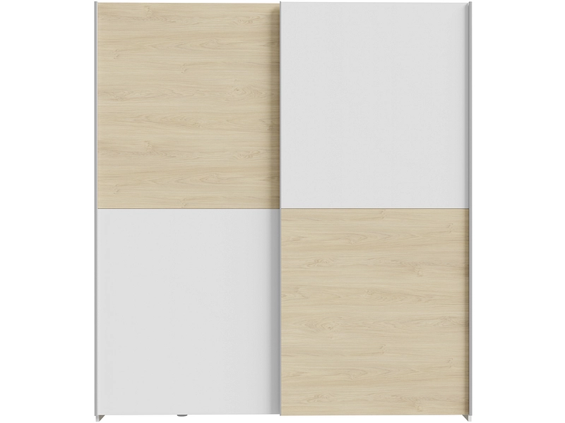 Schwebetürenschrank PAULINE eiche Schwebetürenschrank PAULINE eiche