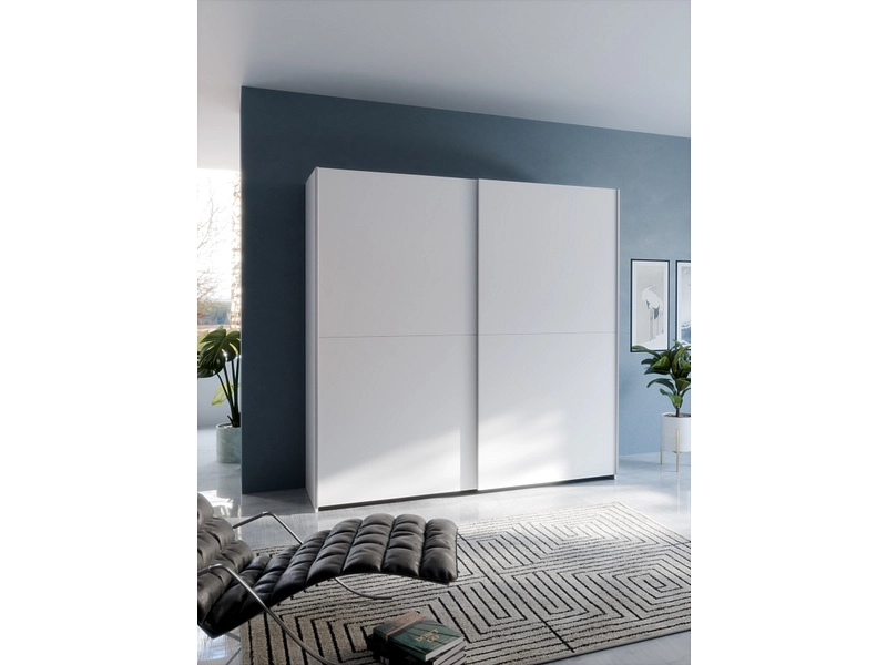 Armadio ante scorrevoli PAULINE bianco