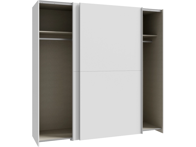 Armadio ante scorrevoli PAULINE bianco