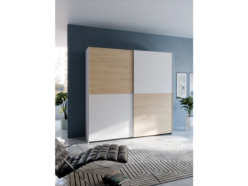 Schwebetürenschrank PAULINE eiche