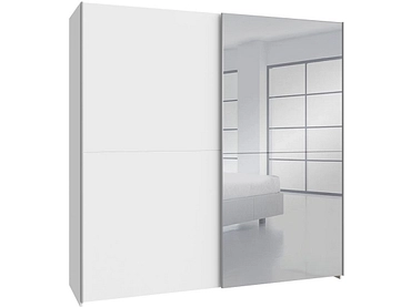Armoire portes coulissantes PAULINE blanc