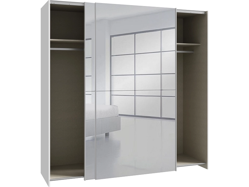 Armadio ante scorrevoli PAULINE bianco