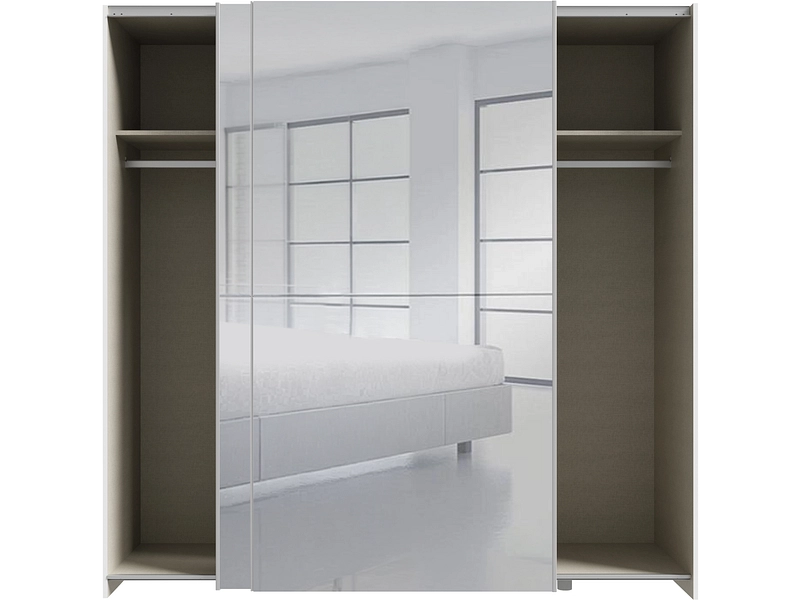 Armadio ante scorrevoli PAULINE bianco