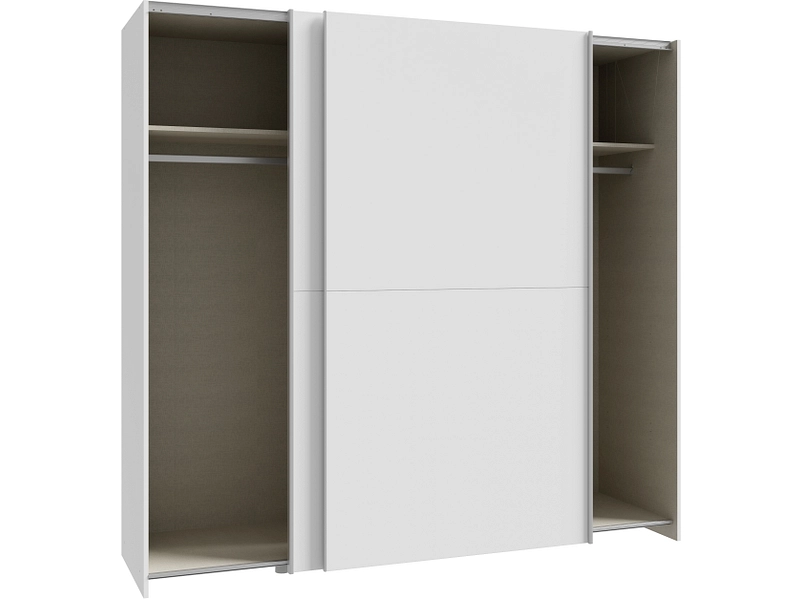 Schwebetürenschrank PAULINE alpinweiß