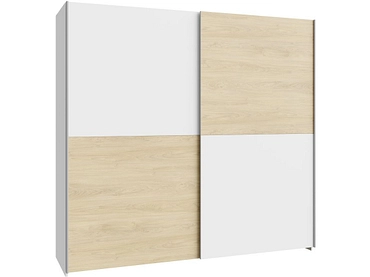 Armoire portes coulissantes PAULINE chêne