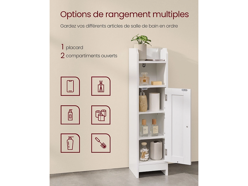 kleines Aufbewahrungsmöbel SONGMICS SAYA