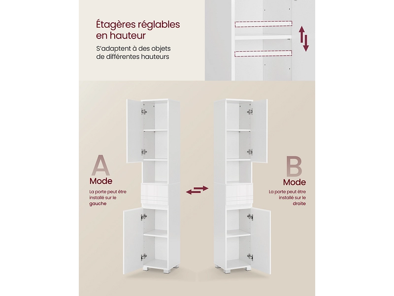 Colonne de rangement SONGMICS NAYANA