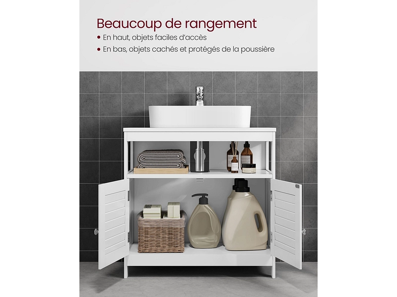 Meuble sous lavabo SONGMICS SAYA