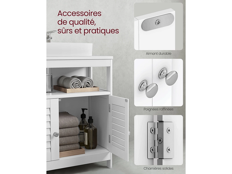 Meuble sous lavabo SONGMICS SAYA