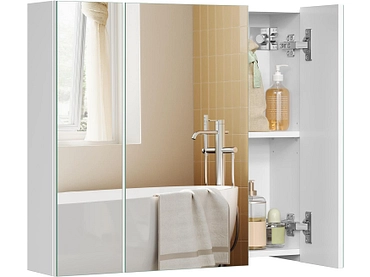 Specchio per il bagno rettangolo SONGMICS NAYANA