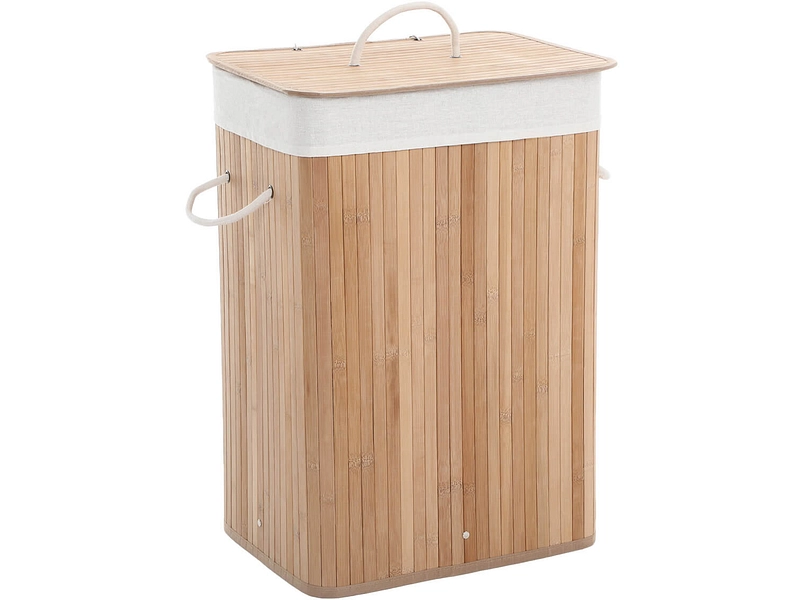 SONGMICS Wäschekorb LAVO natürliches holz SONGMICS Wäschekorb LAVO natürliches holz