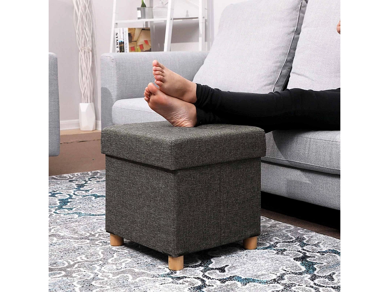 Pouf de rangement SONGMICS ZANKA