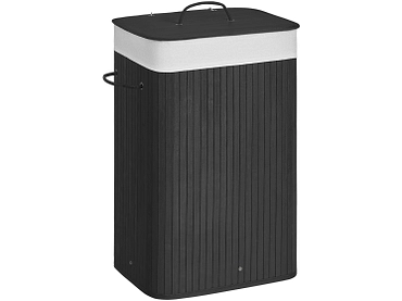 SONGMICS Portabiancheria LAVO nero