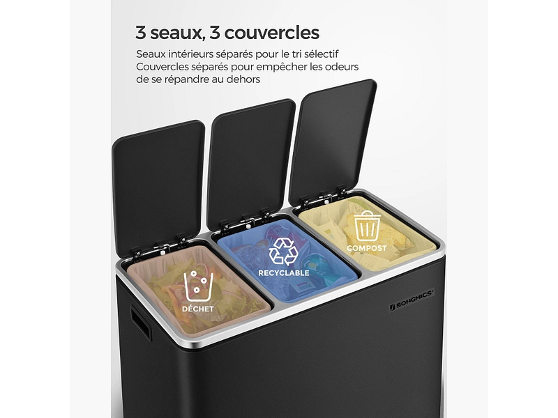 Pattumiera BINO 54 L