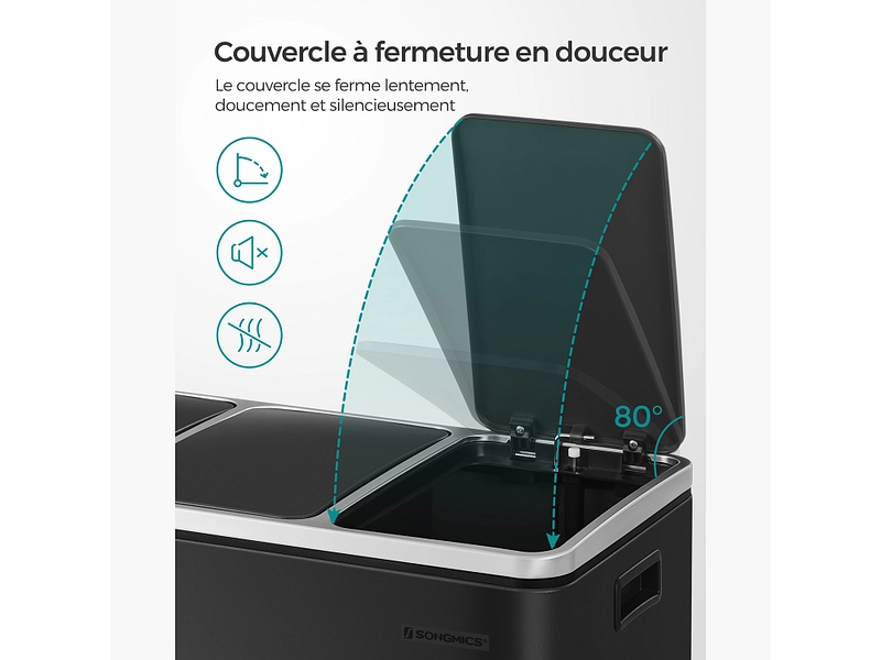 Pattumiera BINO 54 L