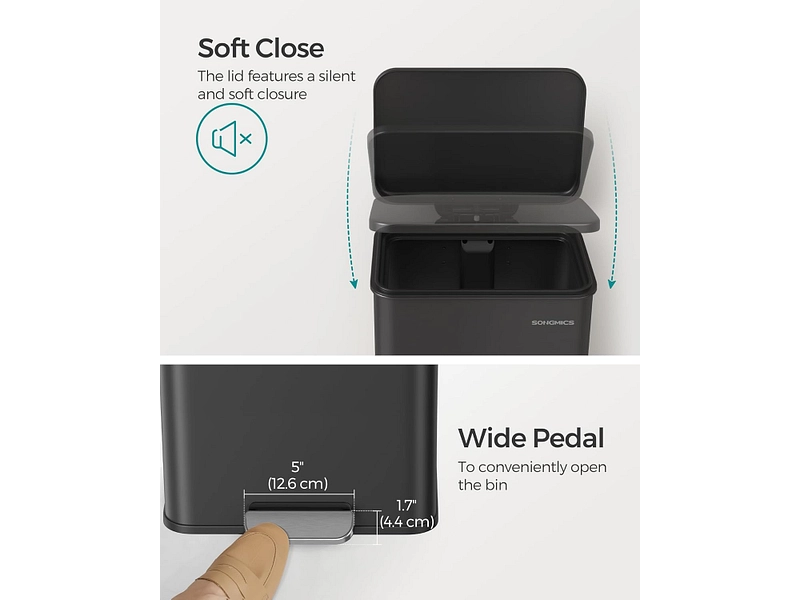 Pattumiera ZEKA 40 L