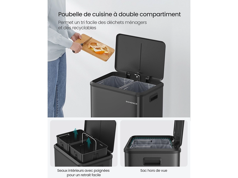 Pattumiera ROLY 30 L