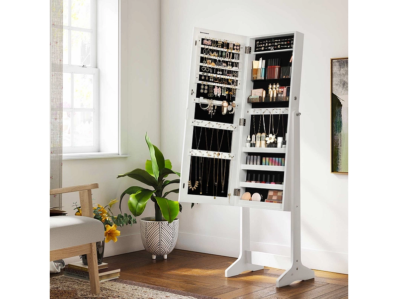 Miroir porte-bijoux rectangle SONGMICS JEMIA