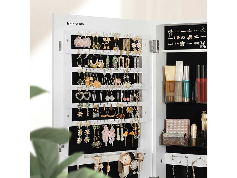 Miroir porte-bijoux rectangle SONGMICS JEMIA