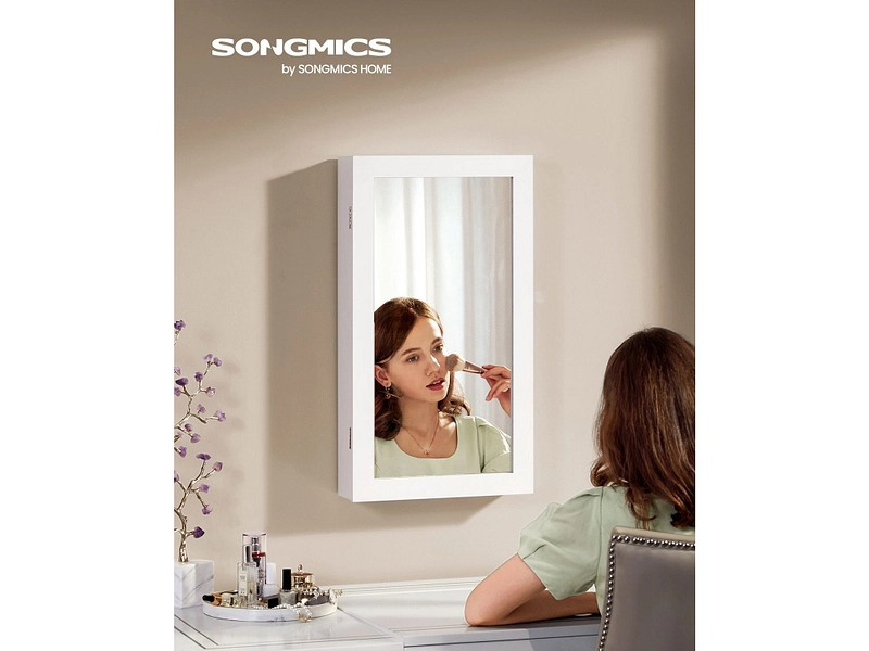 Spiegel mit Schmuckkasten rechteck SONGMICS JEMIO Spiegel mit Schmuckkasten rechteck SONGMICS JEMIO