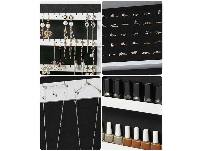 Spiegel mit Schmuckkasten rechteck SONGMICS JEMIO Spiegel mit Schmuckkasten rechteck SONGMICS JEMIO