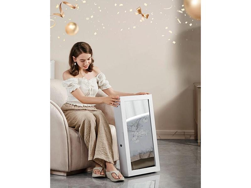 Spiegel mit Schmuckkasten rechteck SONGMICS JEMIO Spiegel mit Schmuckkasten rechteck SONGMICS JEMIO