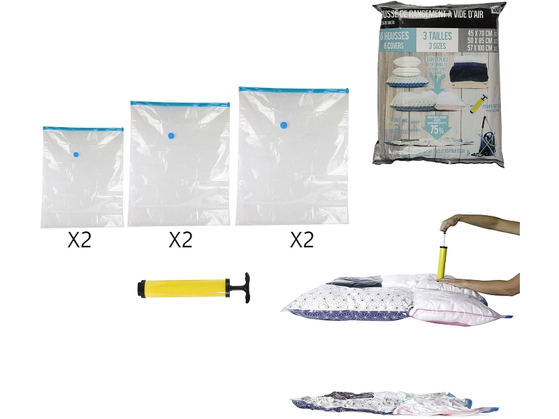 Vakuumverpackt durchsichtig