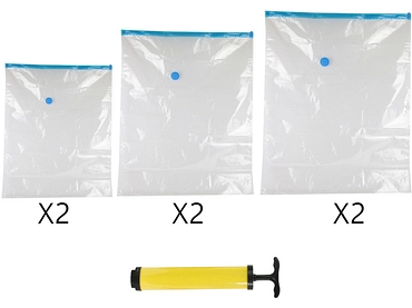 Vakuumverpackt durchsichtig