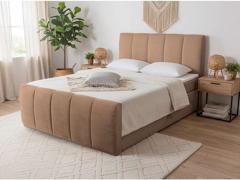 Boxspringbett IBIZA braun