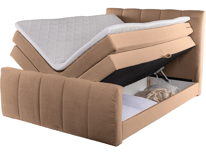 Boxspringbett IBIZA braun