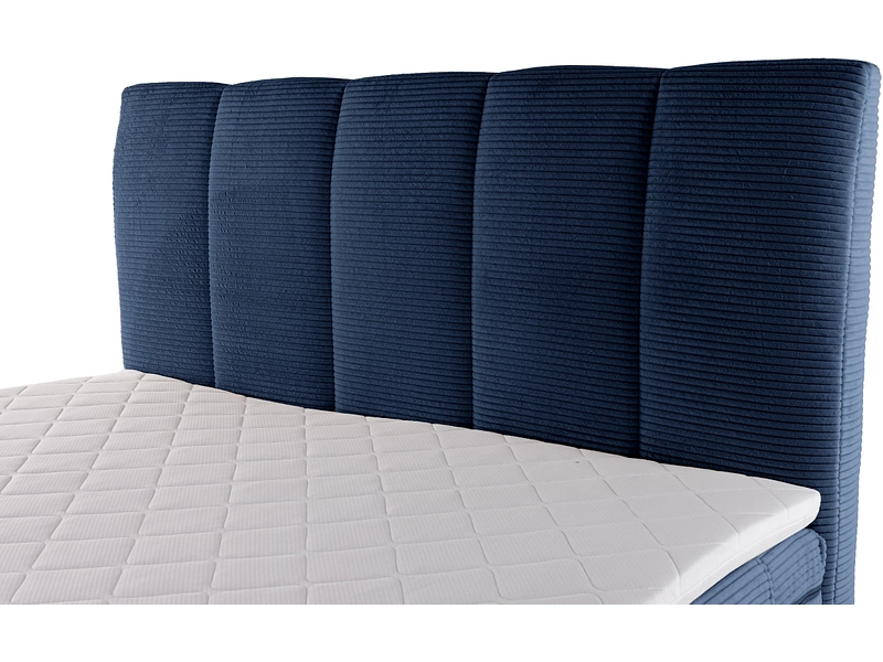 Boxspringbett IBIZA blau