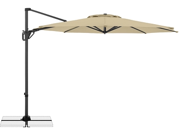 DOPPLER Parasol déporté LIFE 310