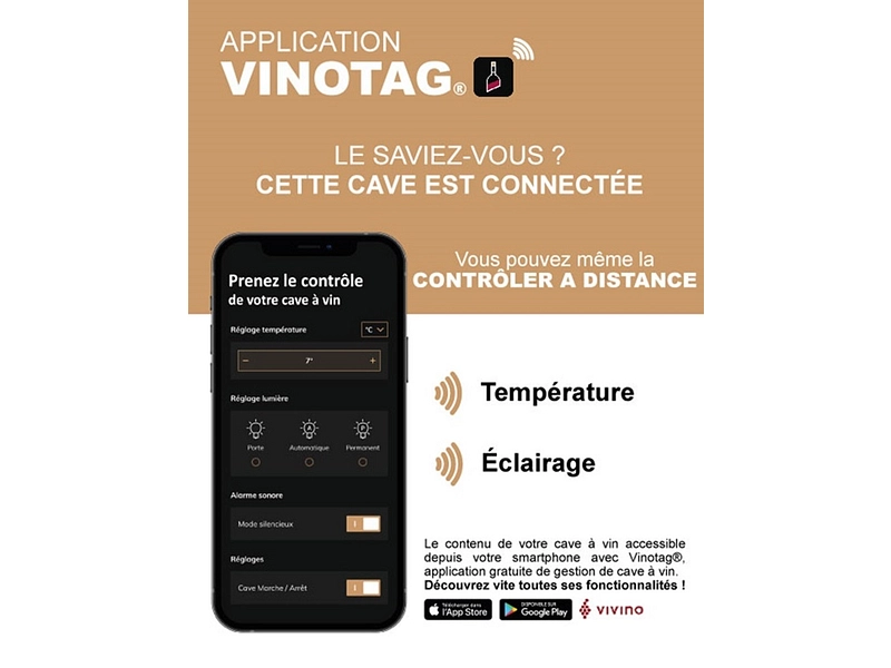 LA SOMMELIERE Frigo per vino da invecchiamento LA SOMMELIERE Frigo per vino da invecchiamento