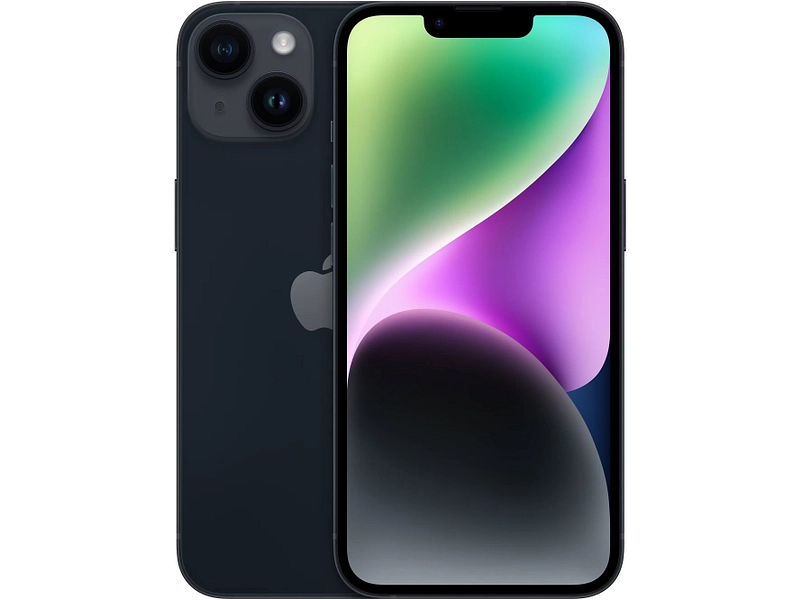 APPLE iPhone 14 noir Reconditionné B 128GB 5G