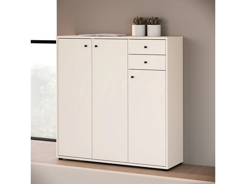 Kommode TEMPRA 2 3 Türen 2 Schubladen