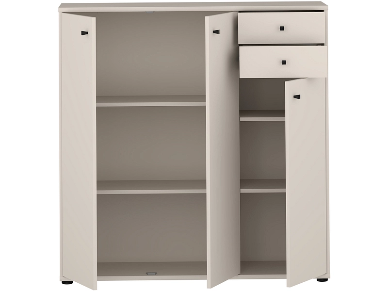 Kommode TEMPRA 2 3 Türen 2 Schubladen